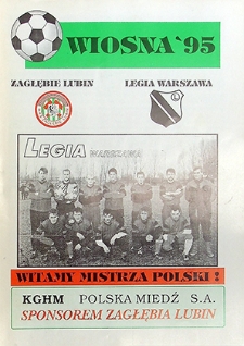 Wiosna '95 : Zagłębie Lubin – Legia Warszawa