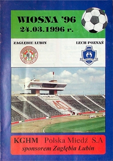 Wiosna '96 : 24 marca, Zagłębie Lubin – Lech Poznań