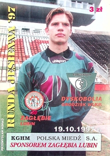 Runda jesienna '97 : 19 października, Zagłębie Lubin – Dyskobolia Grodzisk Wlkp.