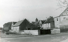 Ulica Browarna : wjazd od ulicy Dąbrowskiego