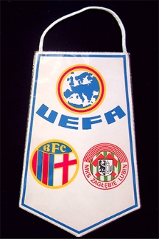 UEFA CUP : Zagłębie Lubin – BFC 19.09.1990