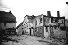 Ulica Sienkiewicza : domy w ruinie