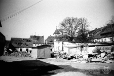 Zniszczenia na ulicy Słowiańskiej