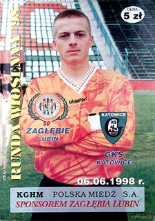 Runda wiosenna '98 : 6 czerwca, Zagłębie Lubin – GKS Katowice