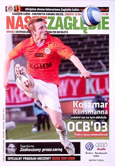 Nasze Zagłębie : Oficjalny program meczowy sezon 2007/2008, 10 maja 2007