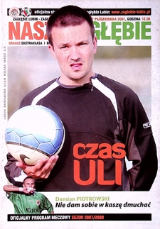 Nasze Zagłębie : Oficjalny program meczowy sezon 2007/2008, 27 października 2007
