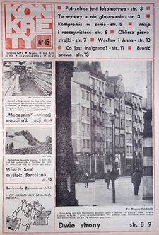 Konkrety nr 15 (818), kwiecień `88