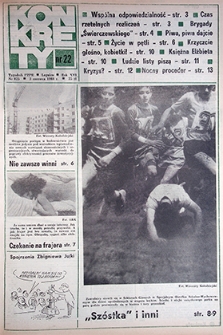 Konkrety nr 22 (825), czerwiec `88