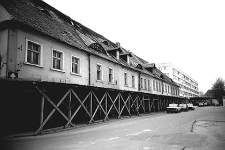 Rynek : pierzeja zachodnia podczas wyburzania