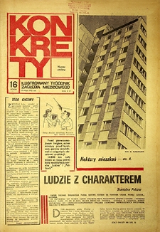 Konkrety : numer pr&oacute;bny, maj `72