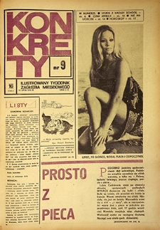Konkrety nr 9, lipiec `72
