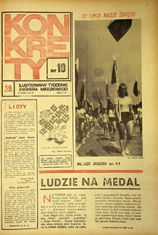 Konkrety nr 10, lipiec `72