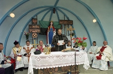 Zakłady Górnicze „Konrad” w Iwinach : ostatnia msza przed likwidacją i zatopieniem kopalni