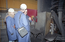 Zakład Wzbogacania Rud przy Zakładach G&oacute;rniczych &bdquo;Rudna&rdquo; : prasa filtracyjna