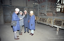 Zakład Wzbogacania Rud przy Zakładach G&oacute;rniczych &bdquo;Rudna&rdquo; : prasa filtracyjna