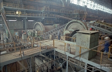 Zakład Wzbogacania Rud przy Zakładach G&oacute;rniczych &bdquo;Rudna&rdquo; : prasa filtracyjna