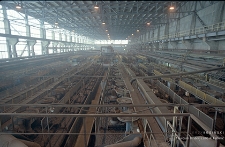 Zakład Wzbogacania Rud przy Zakładach G&oacute;rniczych &bdquo;Rudna&rdquo; : prasa filtracyjna