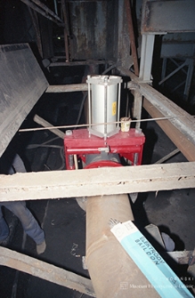 Zakład Wzbogacania Rud przy Zakładach G&oacute;rniczych &bdquo;Rudna&rdquo; : prasa filtracyjna