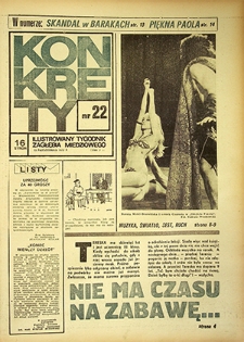 Konkrety nr 22, październik `72