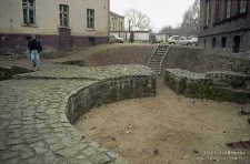 Chojnów : pozostałości po wieży ogniowej Zamku Piastowskiego