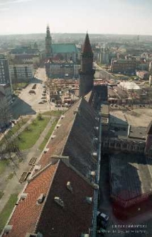 Legnica widziana z lotu ptaka