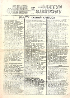 Biuletyn Zjazdowy nr 13, październik `81