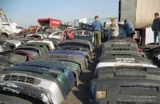 Giełda przy stadionie w Lubinie