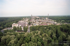 Obiekty przemysłowe z lotu ptaka : Zakłady G&oacute;rnicze &bdquo;Lubin&rdquo;