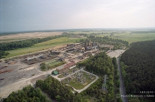 Obiekty przemysłowe z lotu ptaka : Zakłady Górnicze „Lubin” szyb zachodni