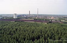 Obiekty przemysłowe z lotu ptaka : Huta Miedzi „Głogów”