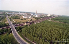 Obiekty przemysłowe z lotu ptaka : Huta Miedzi „Głogów”