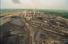 Obiekty przemysłowe z lotu ptaka : Huta Miedzi „Głogów”