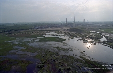 Obiekty przemysłowe z lotu ptaka : Huta Miedzi „Głogów”