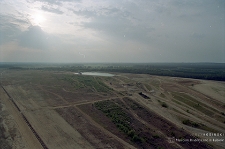 Obiekty przemysłowe z lotu ptaka : piaskownia „Obora”