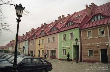 Odbudowane kamienice w rynku