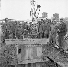 Huta Miedzi „Głogów II” podczas budowy