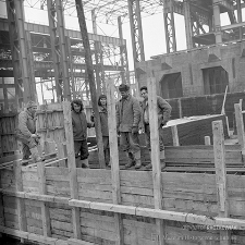 Huta Miedzi &bdquo;Głog&oacute;w II&rdquo; podczas budowy