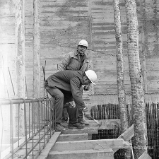 Huta Miedzi „Głogów II” podczas budowy