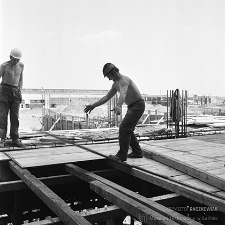 Huta Miedzi &bdquo;Głog&oacute;w II&rdquo; podczas budowy