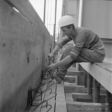 Huta Miedzi &bdquo;Głog&oacute;w II&rdquo; podczas budowy