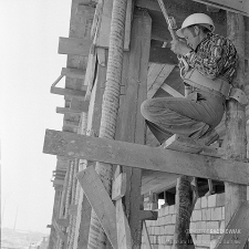 Huta Miedzi „Głogów II” podczas budowy