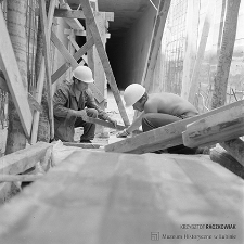 Huta Miedzi „Głogów II” podczas budowy