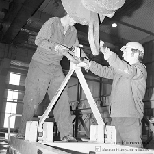 Huta Miedzi „Głogów II” podczas budowy