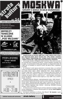 Strefa Kultury nr 54, styczeń 2011