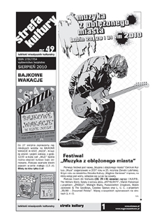 Strefa Kultury nr 49, sierpień 2010