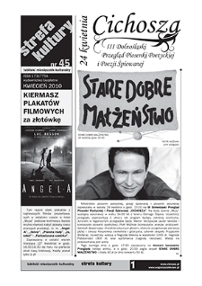 Strefa Kultury nr 45, kwiecień 2010