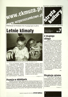Strefa Kultury nr 7 (9), lipiec 2005