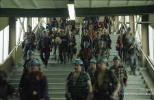 Zakłady Górnicze „Rudna” : górnicy wychodzący z pracy