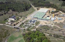 Zakłady Górnicze „Rudna” : szyb R-IX widziany z lotu ptaka