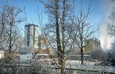 Zakłady G&oacute;rnicze &bdquo;Rudna&rdquo; zimą